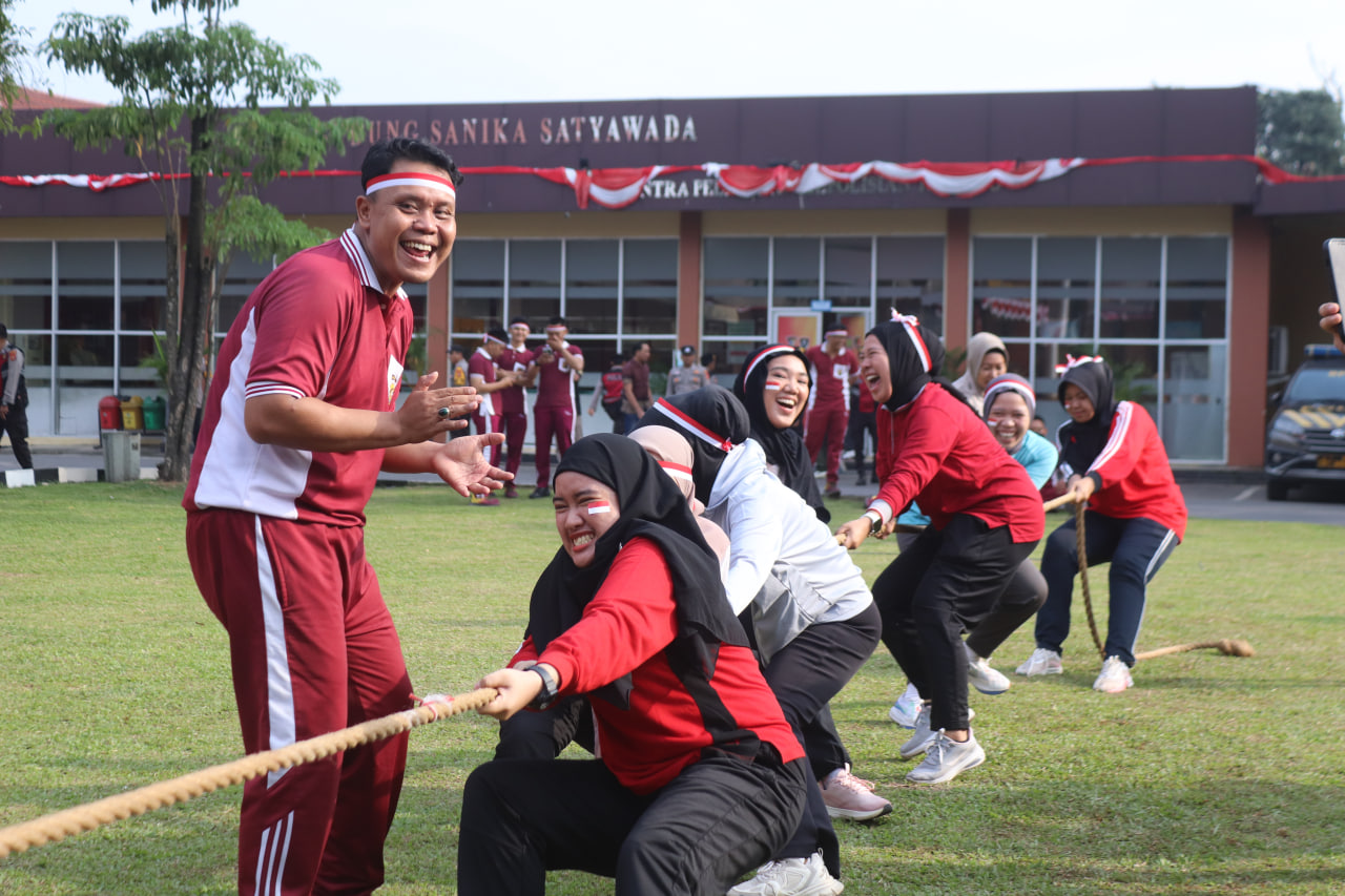 Polres Muara Enim Gelar Aneka Lomba Menyemarakkan HUT RI