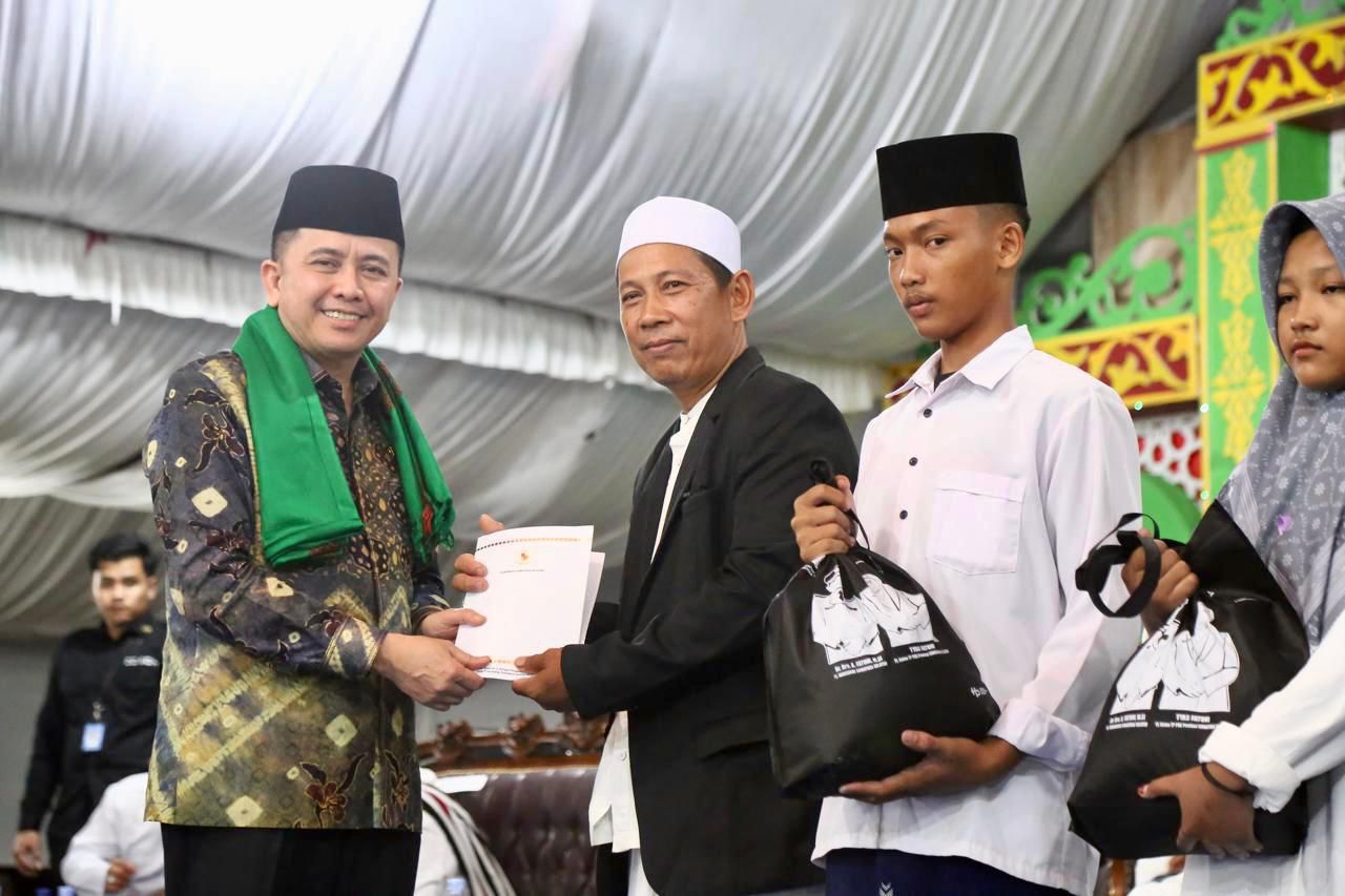 Alhamdulillah, Pondok Pesantren Darussalam Tegal Rejo Terima Bantuan Dana dari Pemprov Sumsel