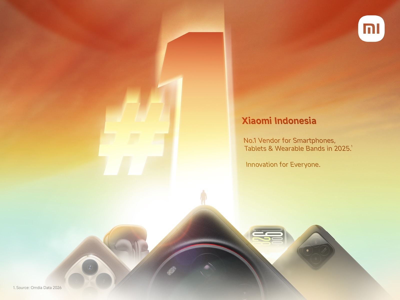 Xiaomi Indonesia Dominasi Pasar Teknologi di 3 Kategori Perangkat Sepanjang 2025