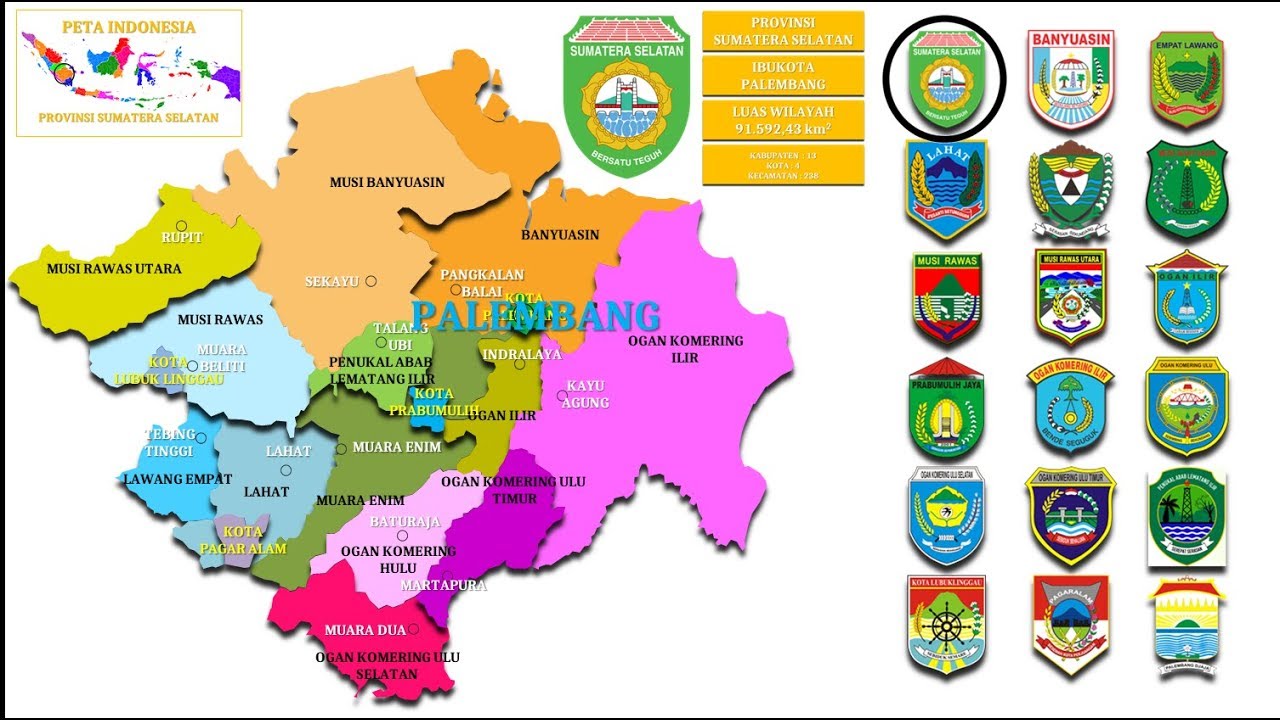 4 Kabupaten Pemekaran di Sumsel Punya Nama Panjang-panjang, Apakah Termasuk  Daerahmu?