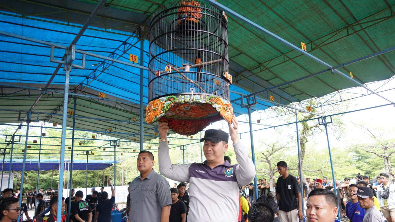 Kejuaraan Burung Berkicau Diramaikan Peserta dari Luar Daerah Muara Enim