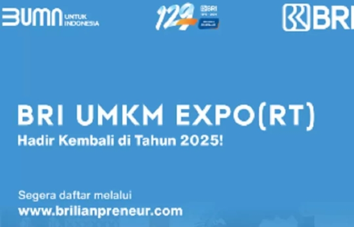 BRI UMKM Expo(RT) 2025, Ajang Digitalisasi dan Ekspansi Pasar Global UMKM, Buruan Daftar!