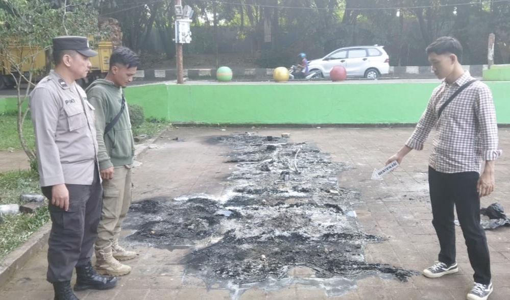 4 Lapak Permainan di Taman Adipura Muara Enim Diduga Dibakar, Segini Kerugian Korbannya