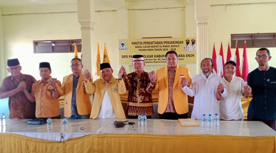 Maju Pilkada Muara Enim 2024, Riswandar Gandeng Mantan Ketua Pemenangan Ahmad Yani-Juarsah