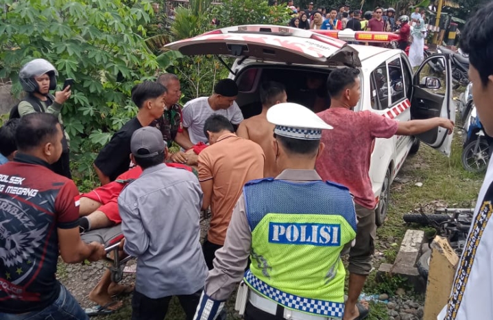 Terobos Palang Pintu Perlintasan Kereta Api, Pelajar di Muara Enim Ini Tewas di Tempat