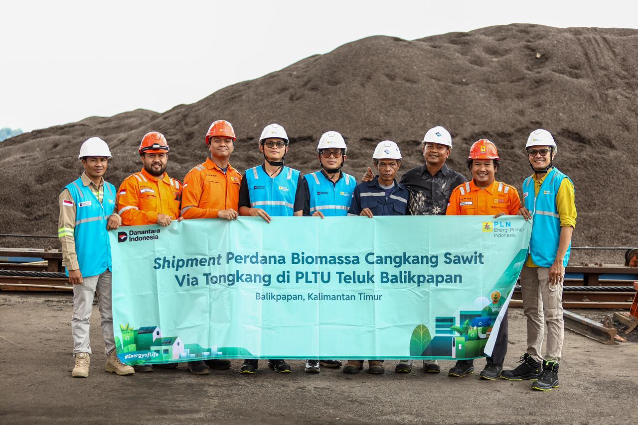 Kirim 6.700 Ton Cangkang Sawit, Optimis Capai Target 2026