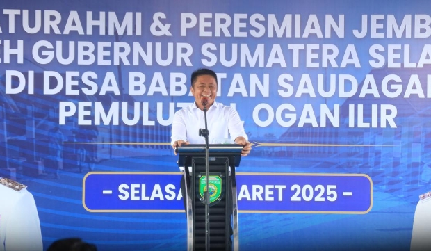 Kepada Masyarakat, Gubernur Sumsel Berpesan Jaga Infrastruktur yang Dibangun Pemerintah