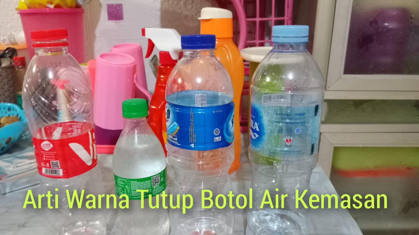 Warna Tutup Botol Kemasan Ada Artinya, Sejak Umur Berapa Kamu Tahu? Sesuaikan Kebutuhan Tubuh  