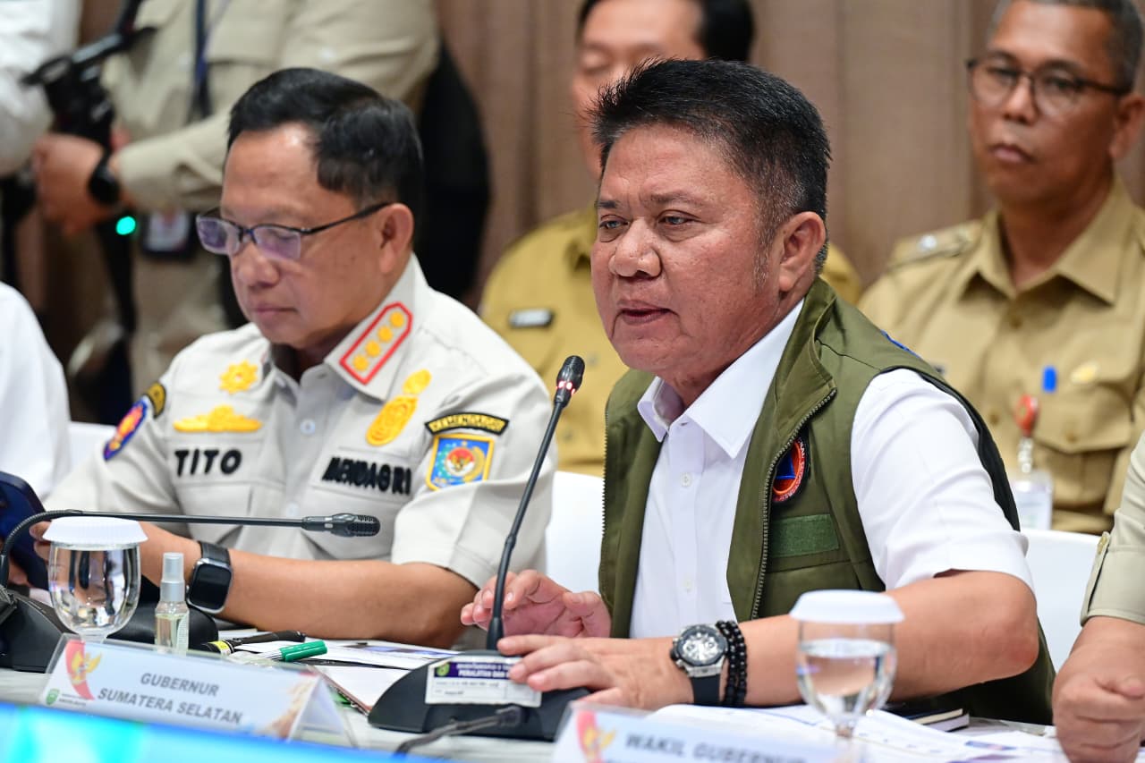 Pemprov Sumsel Bersama Polda dan Kejati Tangani Karhutla, 17 Tersangka Diproses Hukum