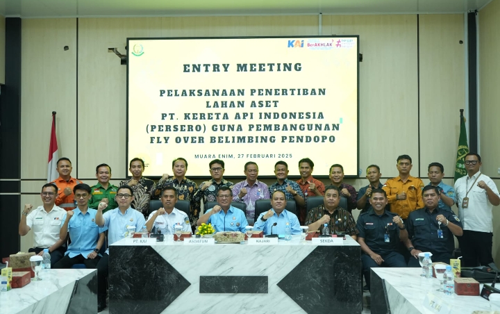 KAI Percepat Rencana Pembangunan Flyover di Kabupaten Muara Enim