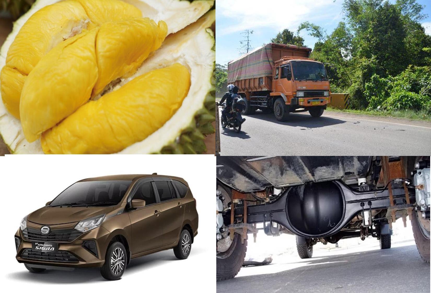 3 Berita Terpopuler: Durian Sumsel Terkenal Manis, Kelebihan Daihatsu Sigra, Truk Batu Bara di Muara Enim