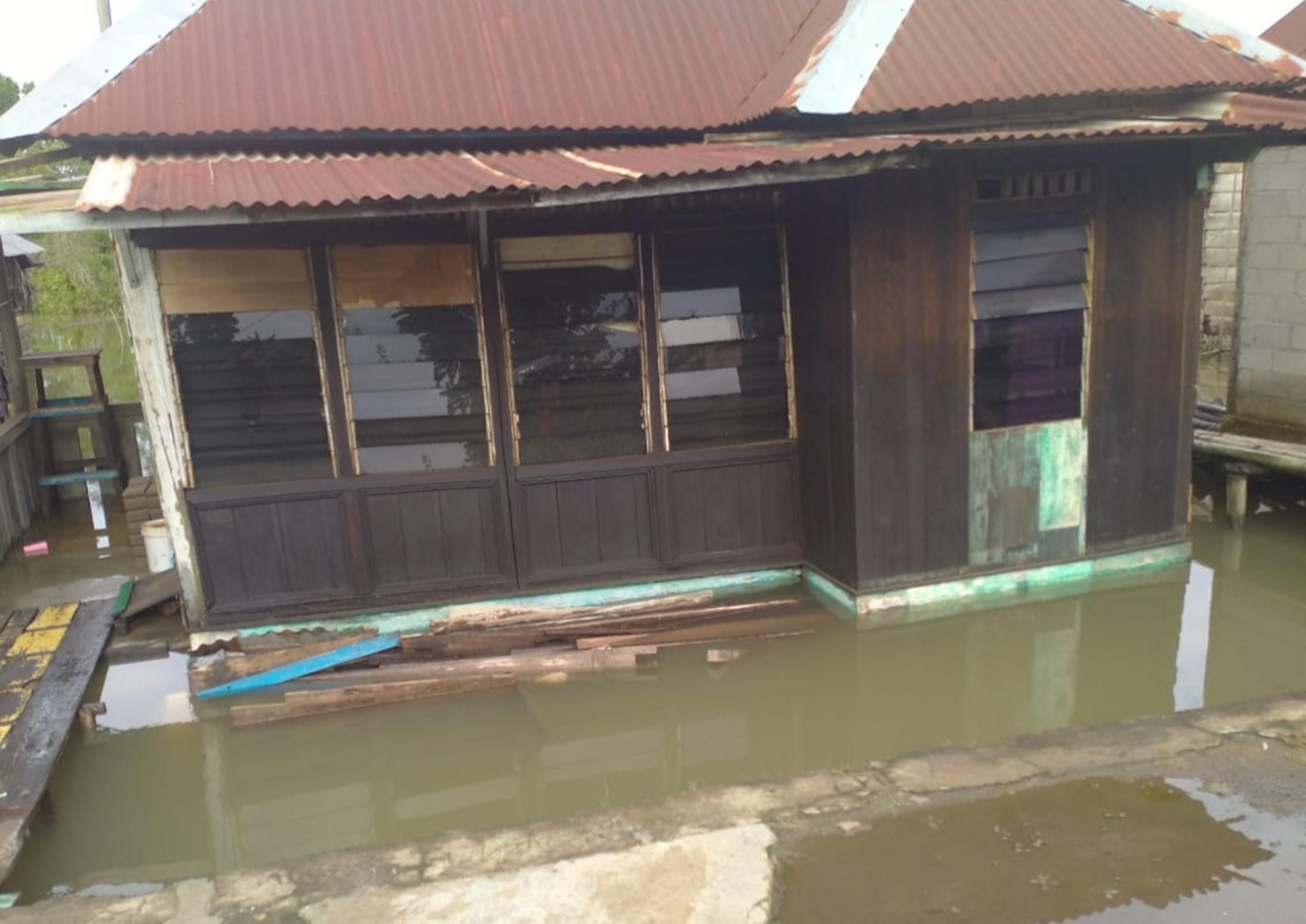 Hujan 6 Jam, Puluhan Rumah Terendam Banjir