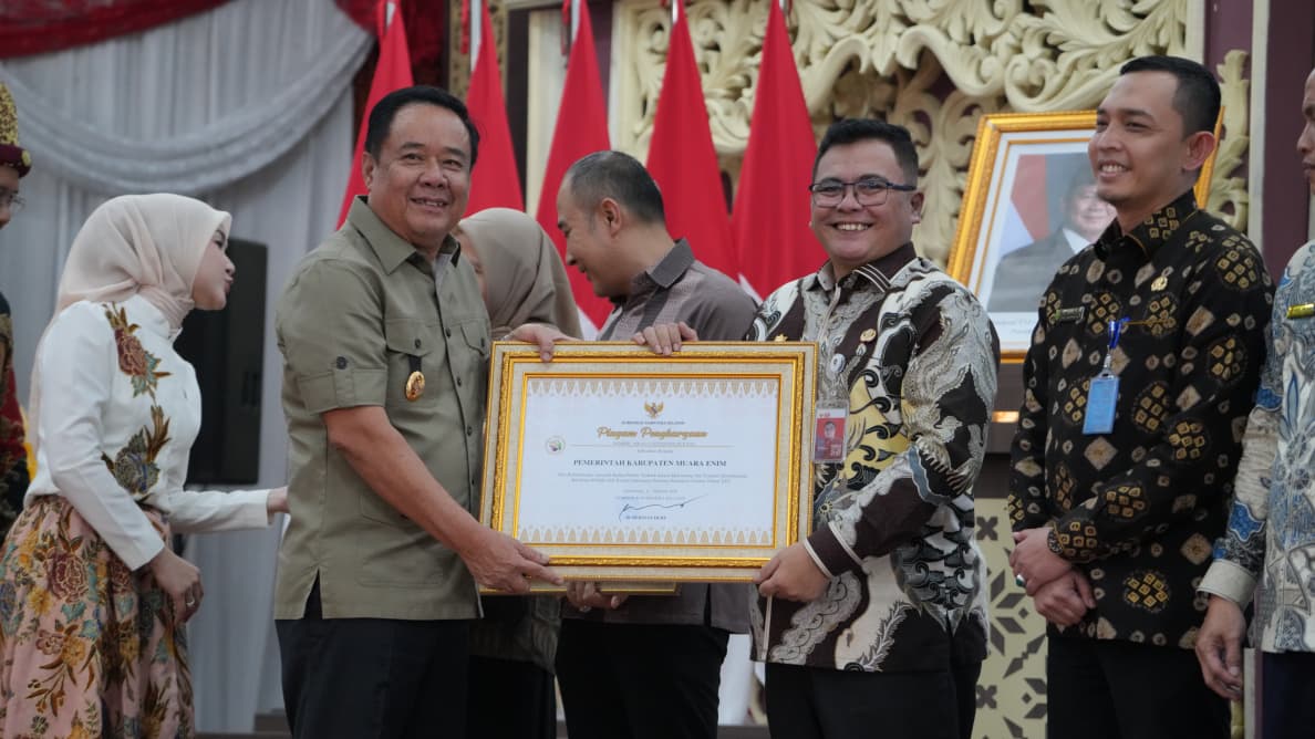 Muara Enim jadi Pemerintah Daerah Terbaik Keterbukaan Informasi Publik di Sumsel