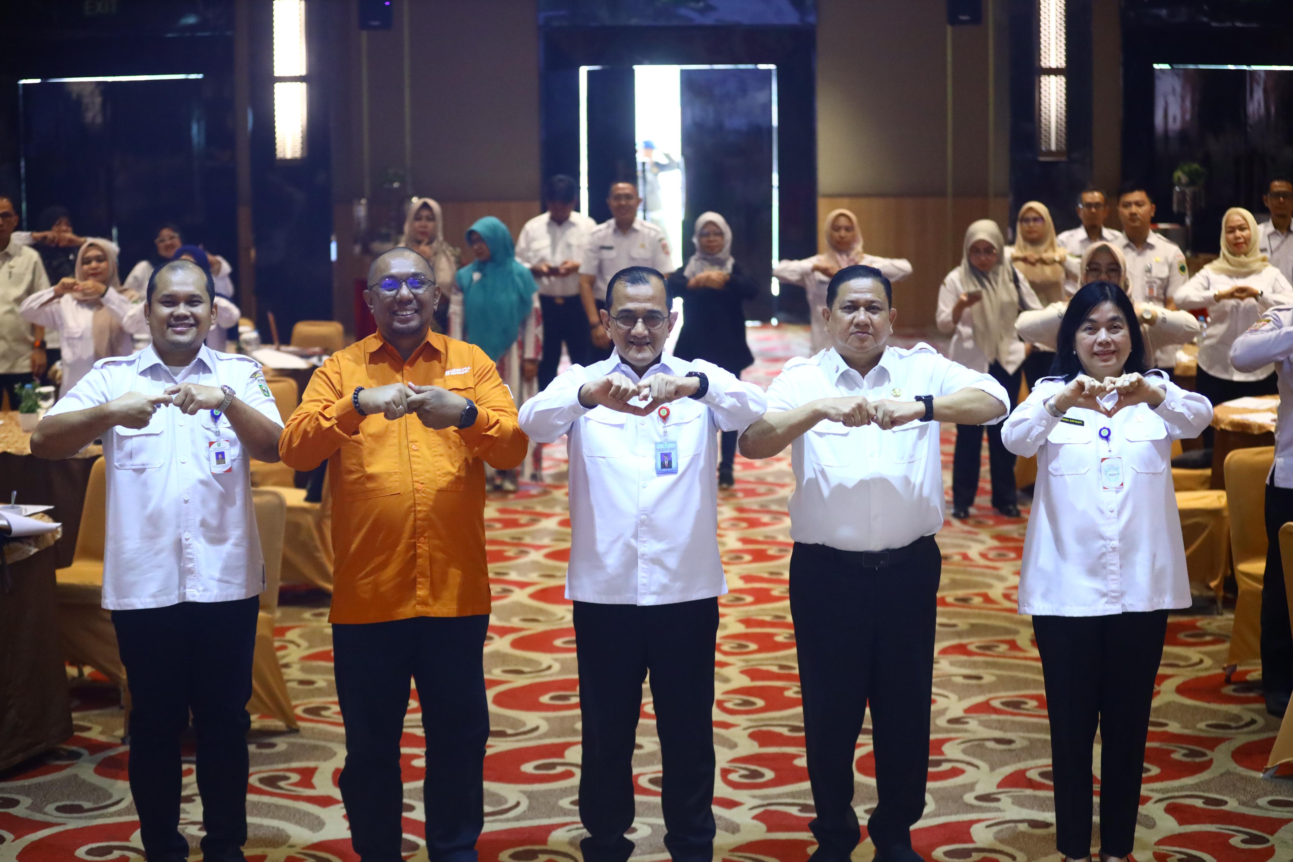 Sekda Sumsel Buka Rapat Konsultasi Land4Lives, Tekankan Keberlanjutan Program