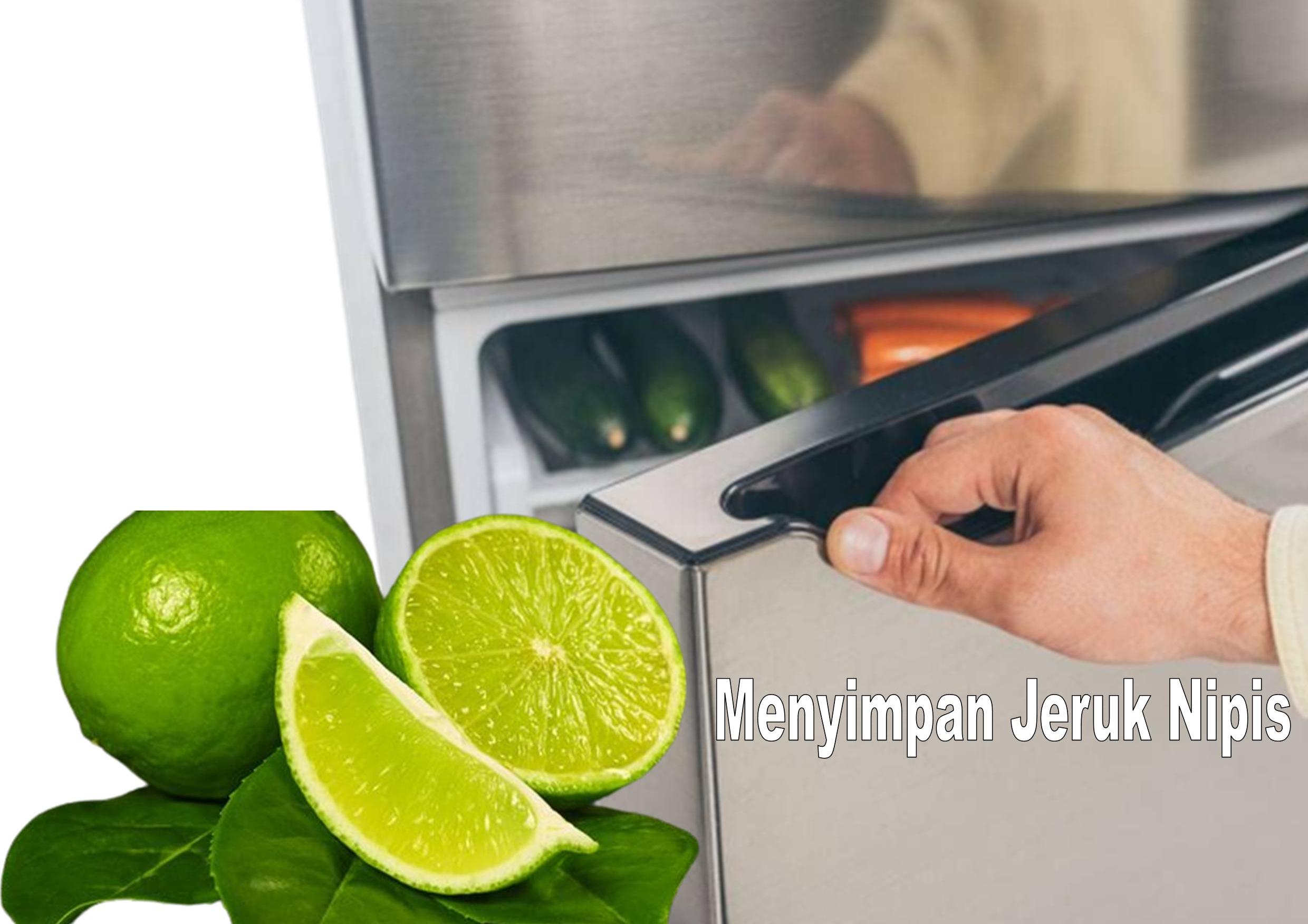 Jeruk Nipis Tetap Segar Tidak Kering dan Menguning, Begini Cara Menyimpannya di Kulkas