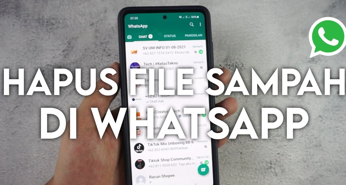 Cara Efektif Menghapus File Sampah di WA  untuk Menjaga Penyimpanan HP Tetap Maksimal