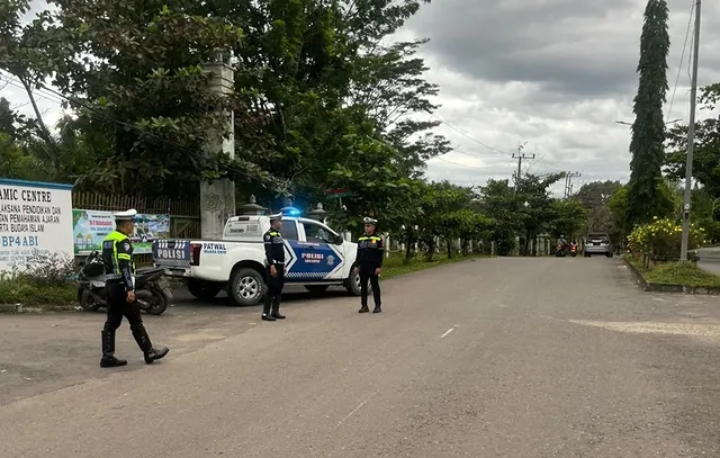 Antisipasi Balap Liar, Anggota Satlantas Polres Muara Enim Gelar Patroli Secara Intensif