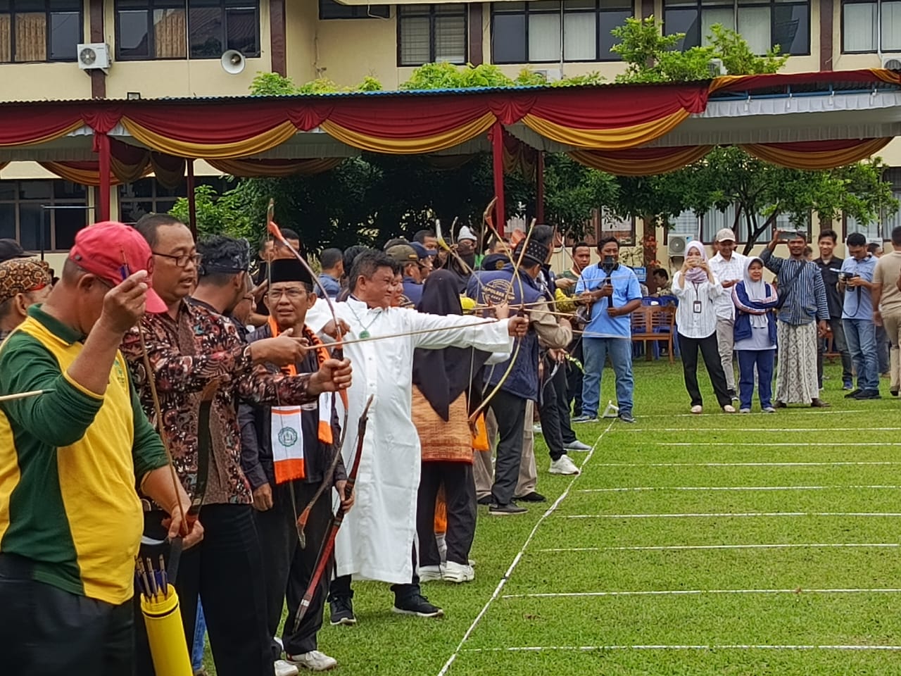 FKUB Bersama Polres Lubuklinggau Gelar Deklarasi Pilkada Damai, Turut Diisi Lomba Panah Tradisional