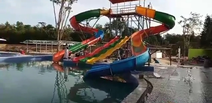 Akhirnya, di Kabupaten Muara Enim Sumatera Selatan Ada Waterboom, Lihat Lokasinya!