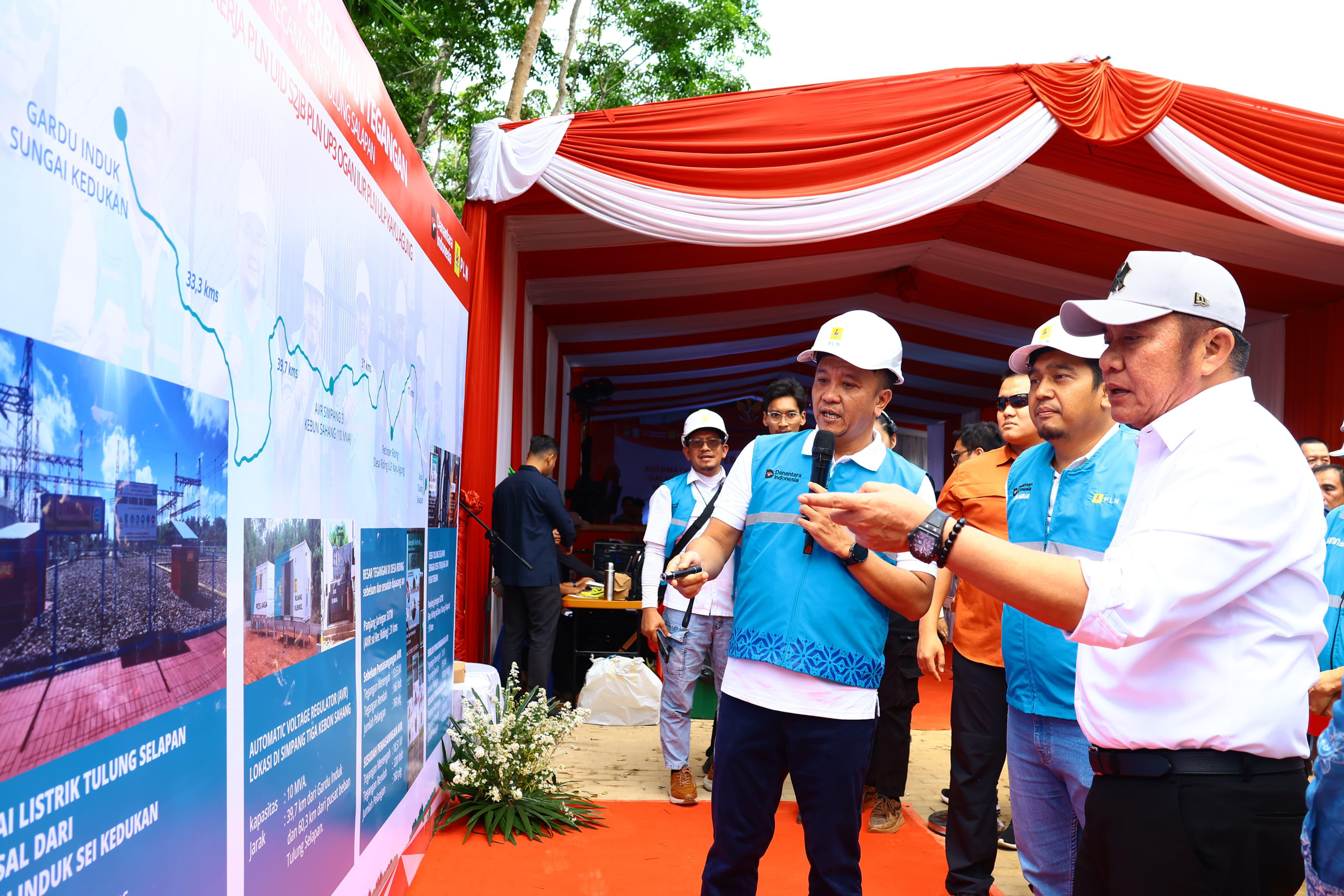 Naik jadi 220 Volt, Gubernur Herman Deru Pastikan Pelanggan Nikmati Listrik dengan Tegangan Stabil