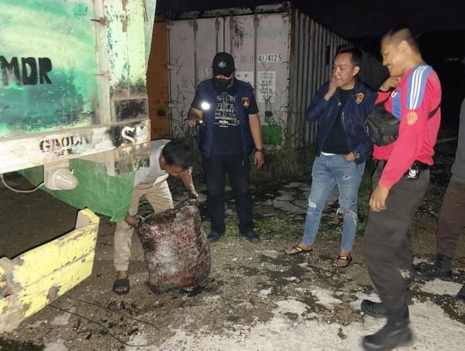 Angkut Batu Bara Ilegal dari Muara Enim Tujuan Jakarta 3 Pelaku Ditangkap di OKU, Muatannya Segini?