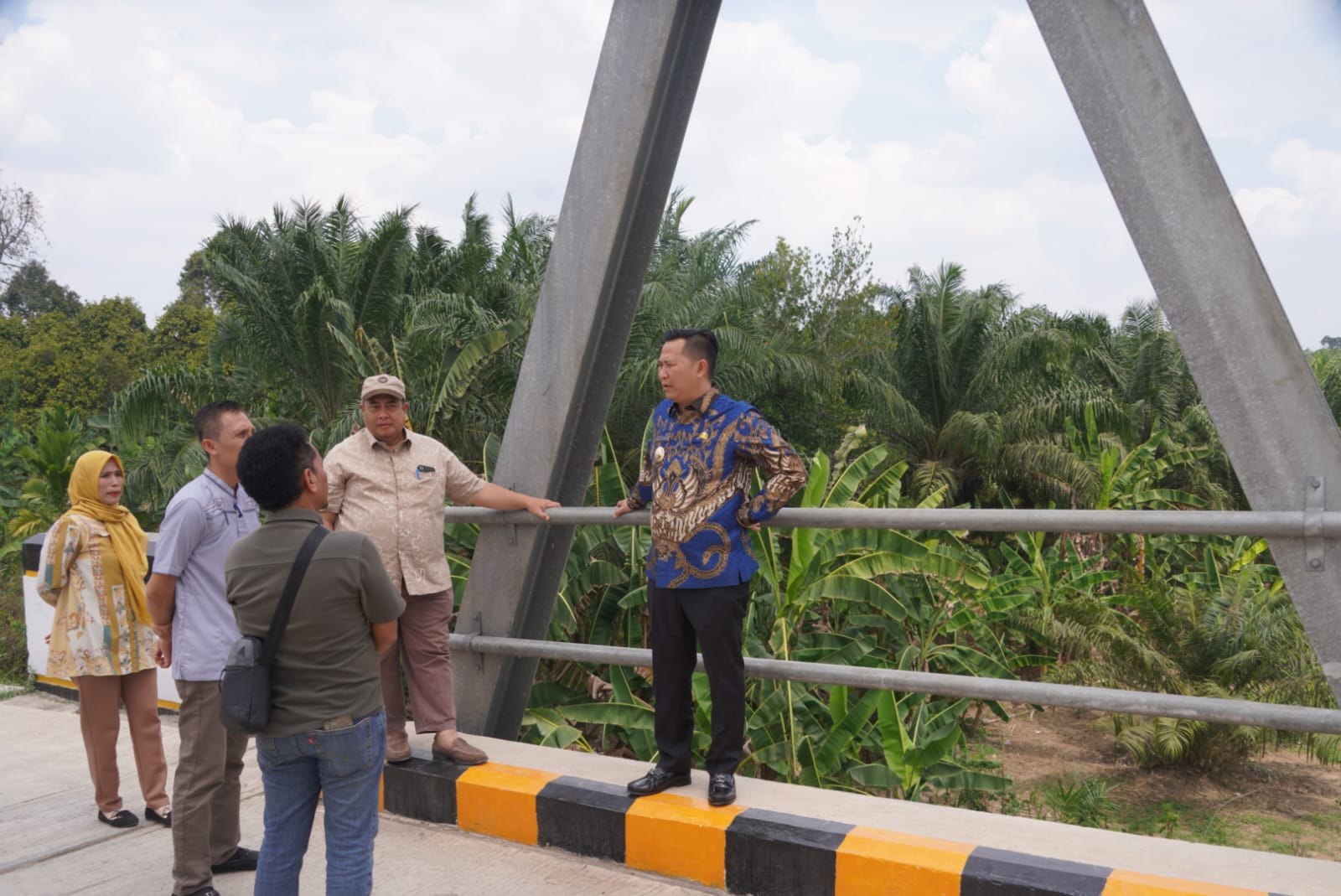 Rampung 100 Persen, Jembatan Air Lematang Desa Ujan Mas Lama Siap Diresmikan Gubernur Sumsel