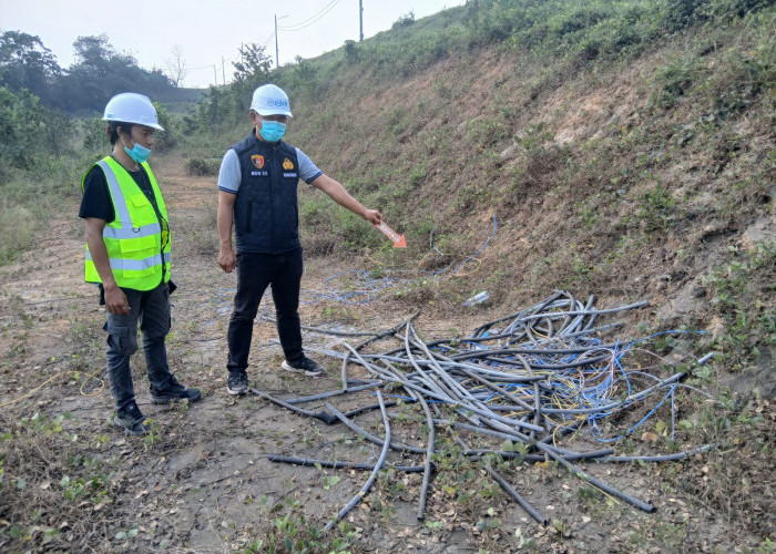 Curi Kabel Senilai Rp72,8 Juta, Pemuda 22 Tahun Dibekuk Tim Lakid Polsek Lawang Kidul