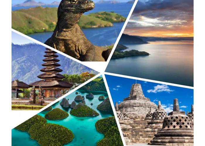 5 Destinasi Wisata Indonesia yang Mendunia, Nomor 1 dan 4 Keajaiban Dunia