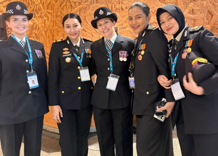 AKP Nadhya Nabilla Belajar dari Polwan Berbagai Negara