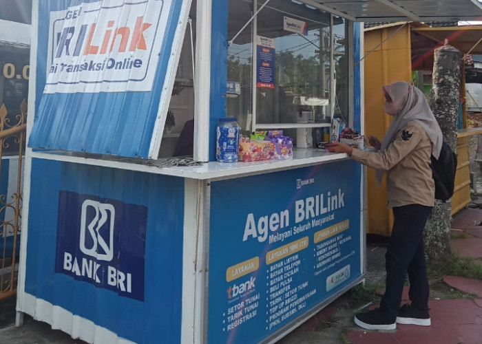 Transfer Mudah Setor Murah, BRILink Permudah Masyarakat Prabumulih Setor Tarik Tunai