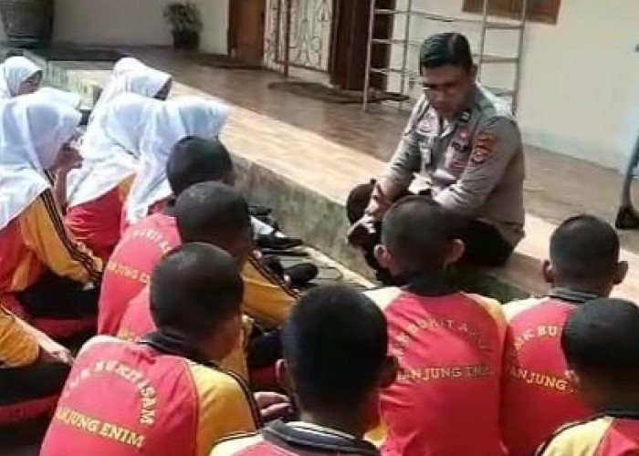 Polsek Lawang Kidul Ajak Siswa Berpacu di Jalur Prestasi