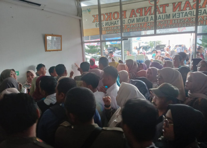 Lakukan Pemberkasan, PPPK Padati Kantor BKPSDM Muara Enim