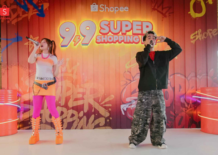 Jingle Shopee 9.9 x Naykilla & Tenxi Tembus Puluhan Juta Views di Sosmed