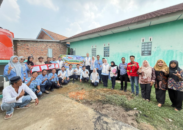 Bantu Sarana Hidup Sehat Warga, PT TeL Bangun Sumur Gali, Sumur Bor, dan Jamban Sehat