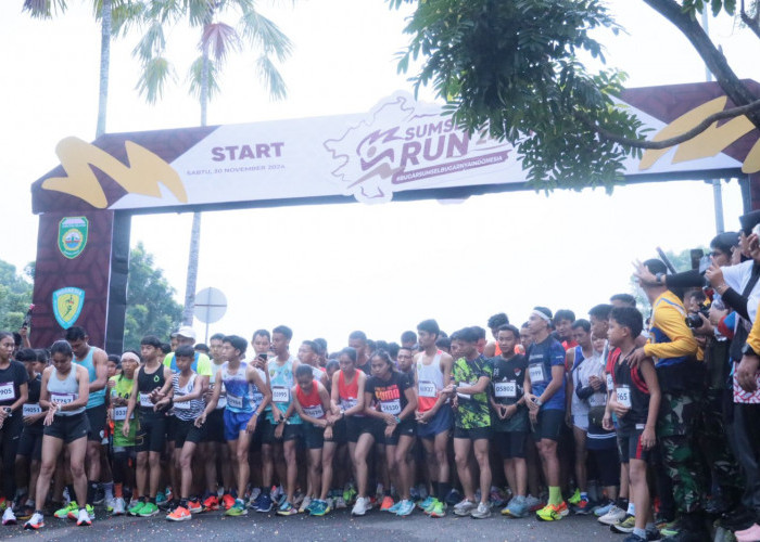 20 Ribu Pelari Ramaikan Sumsel Run 2024 di JSC Palembang