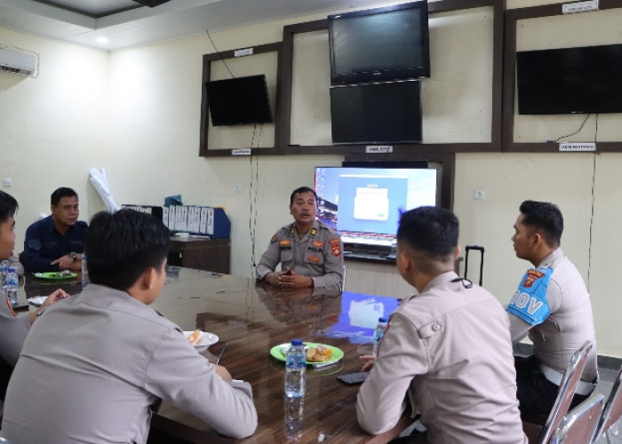 Tingkatkan SDM, Polres Muara Enim Gelar Sosialisasi Literasi Digital