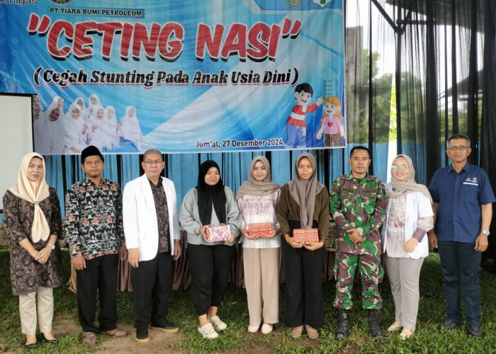 PT TBP dan Puskesmas Peninjauan Sosialisasikan Pencegahan Stunting