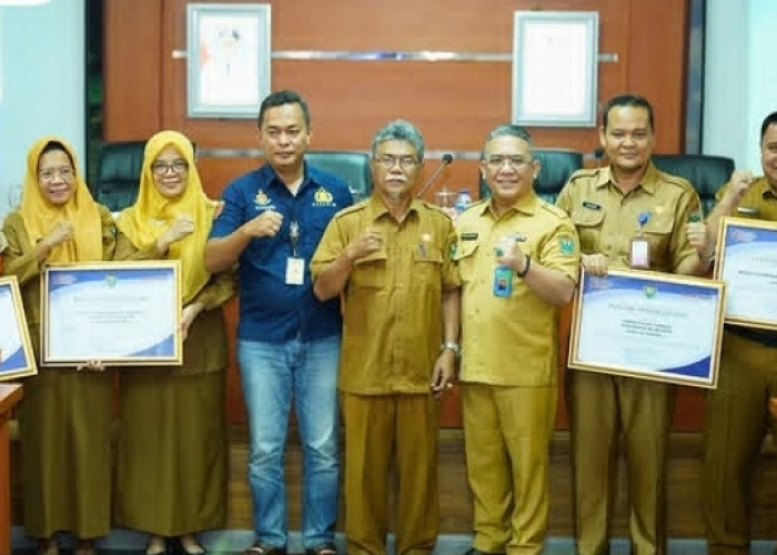 Wujudkan Tata Kelola Kearsipan yang Baik, Pemkab Muara Enim Tandatangani Komitmen Bersama