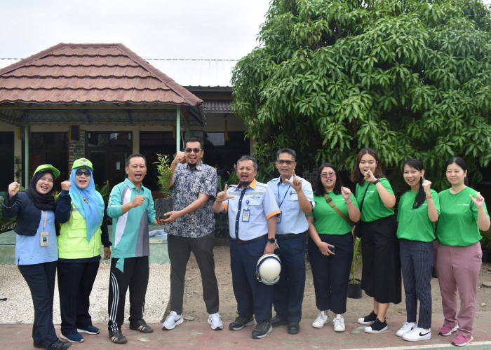 Program Penghijauan, PT TELPP – YPTEL Berkolaborasi dengan PT Schneider Indonesia