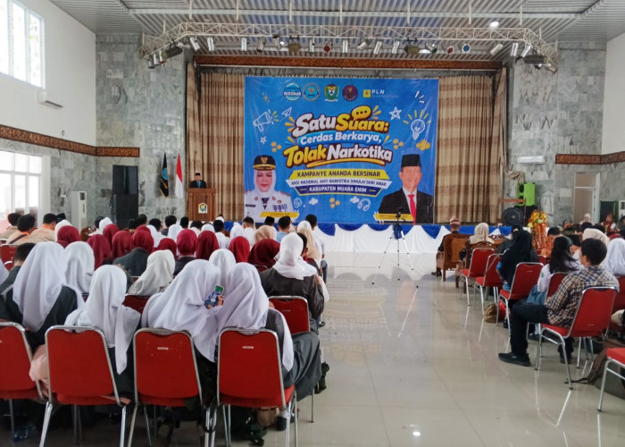 BNNK Ajak Pelajar Muara Enim Perangi Narkotika