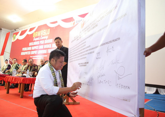 Gubernur Sumsel Tekankan Agar KPU dan Bawaslu Empat Lawang Mampu Gelar PSU Secara Profesional
