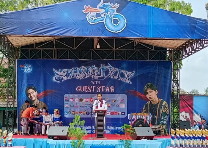 Buka SMANSA Cup XIX, Bupati Edison Bakar Semangat Siswa untuk Raih Prestasi