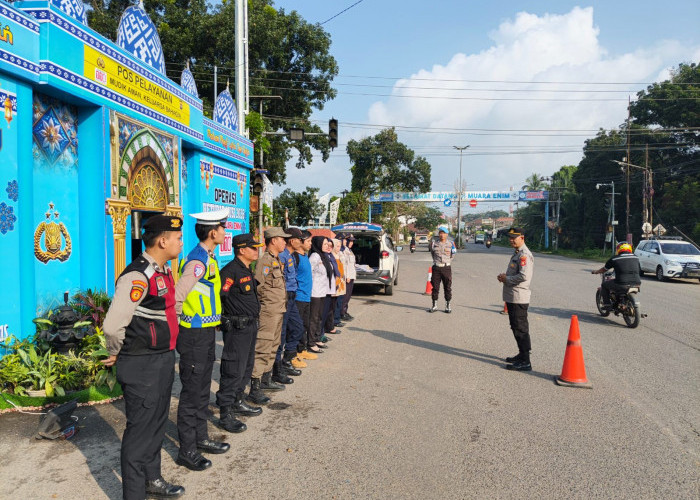 Polres Muara Enim Pastikan Arus Mudik Aman dan Nyaman