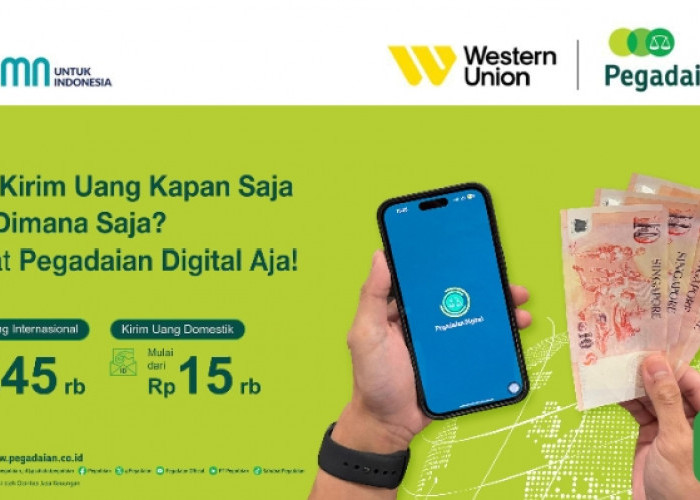 Pakai Pegadaian Digital, Kini Kirim Uang Ke Luar Negeri Sat Set Tanpa Ribet