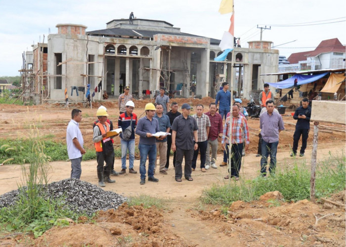 Kunjungi PALI, Kapolda Sumsel Tinjau Pembangunan Mako Brimob dan Rumah Dinas Polres PALI