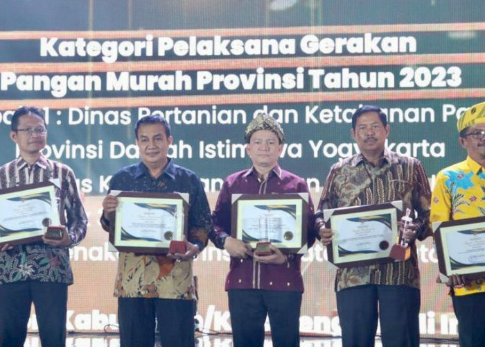 Pemprov Sumsel Terima Penghargaan Bapanas Award dari Badan Pangan Nasional