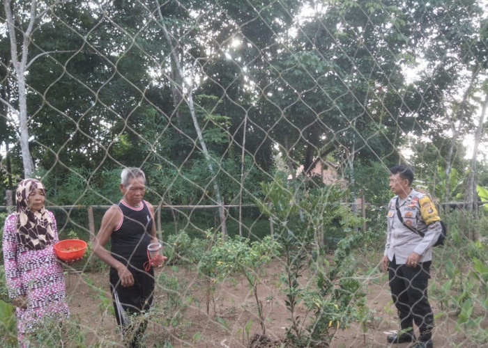 Bhabinkamtibmas Polsek Tanjung Agung Ajak Warga Desa Pagar Jati