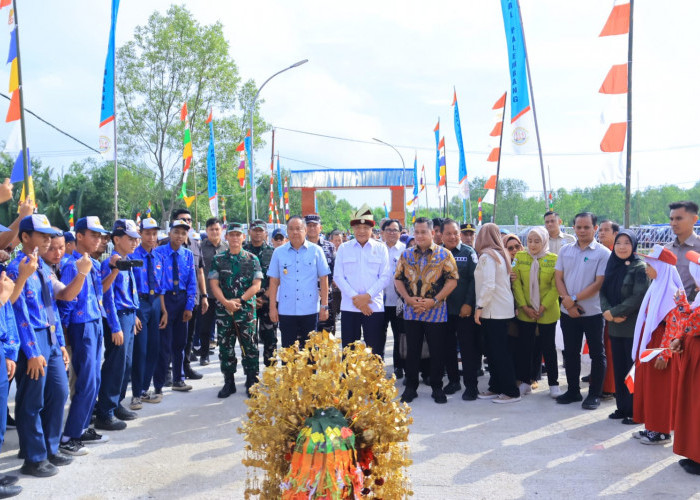 Wagub Sumsel Usulkan SPBUN dan Jembatan Permanen saat Dampingi Menko Polkam di KNMP Sungsang