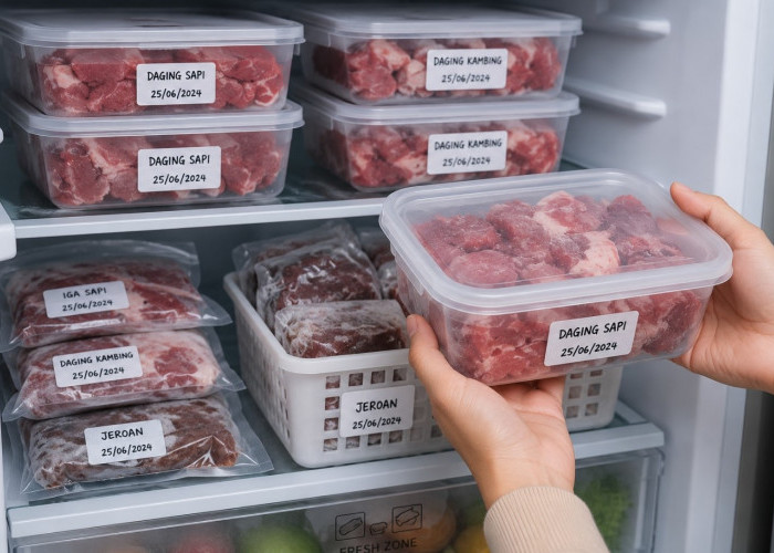 Tips Menyimpan Daging Kurban Agar Tetap Segar dan Tidak Bau
