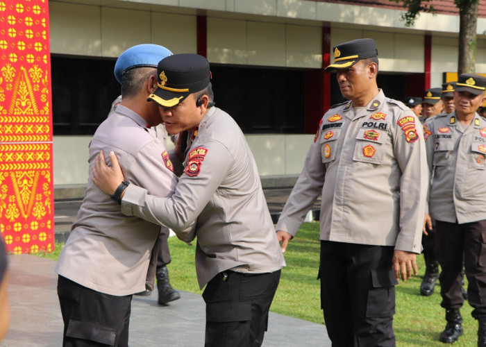Pengabdian Tuntas, Kompol Alatas Resmi Purnabakti